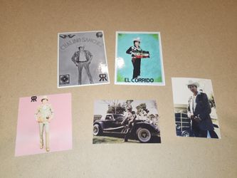Chalino Sanchez Vinyl Stickers Lot of 5