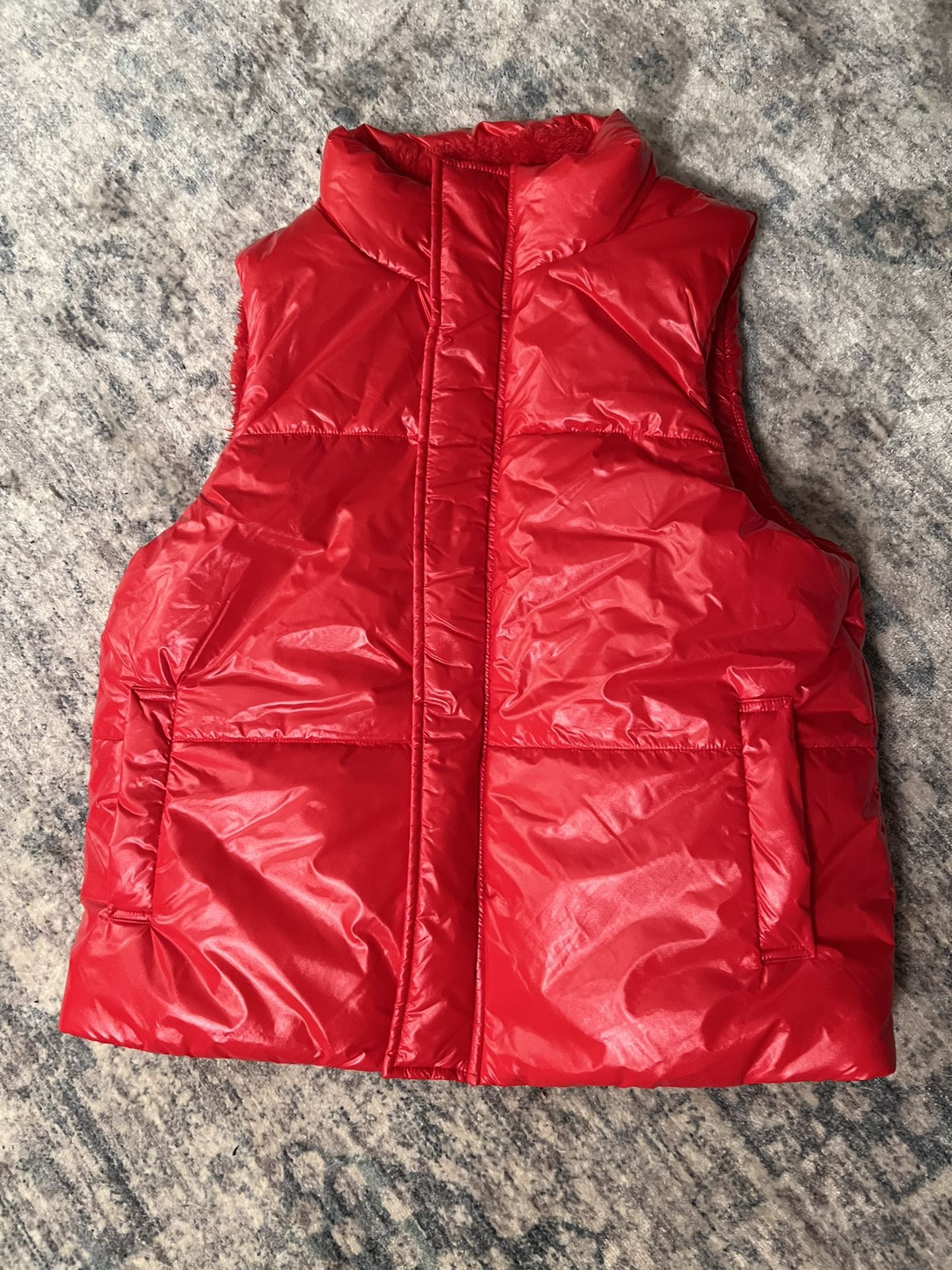 A New Day Red Puffer Vest/Jacket