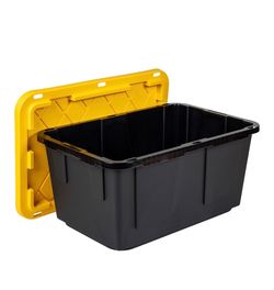 Brand New Greenmade 27 Gallon Heavy Duty Storage Totes with Lids (Free Delivery)⁠