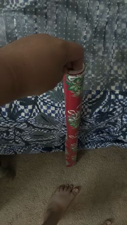 Seasons greetings gift wrap