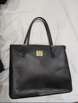 Anne Klien School/Office Tote Bag In Black