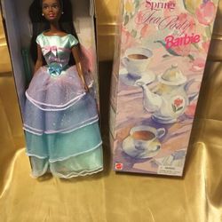 1997 Spring Tea Party Barbie Doll