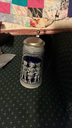 Marzi& Remy Stein Beer 8.5” Three Musketeers Cobalt