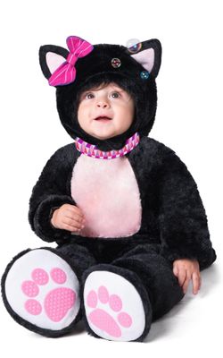Spooktacular Creations Puffy Kitten baby costume size 12-18 months