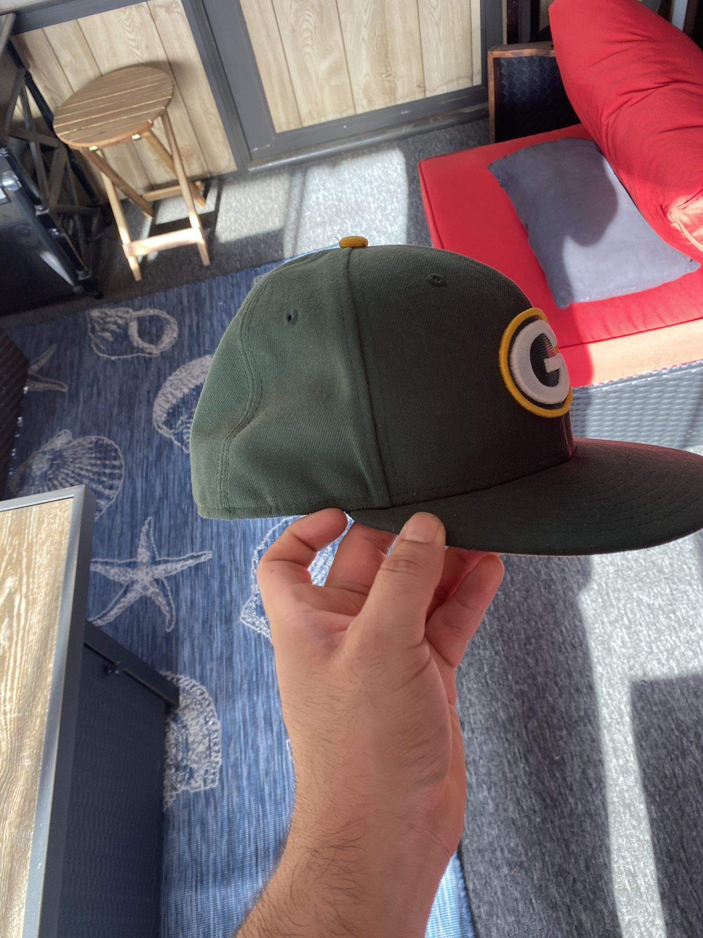 Green Bay Packers fitted hat 7 5/8 for Sale in Stanton, CA - OfferUp