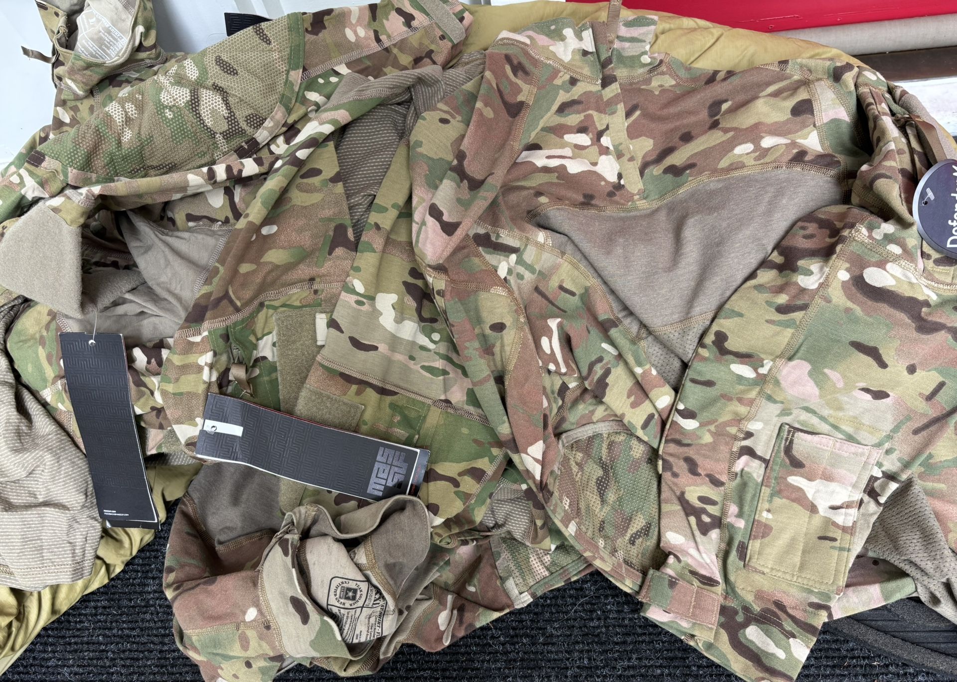 Multicam Army Combat Shirts by Massif