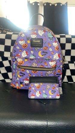 Sanrio X Loungefly Backpack & cardholder $50