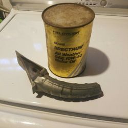 Oil Spout and a quart of oil