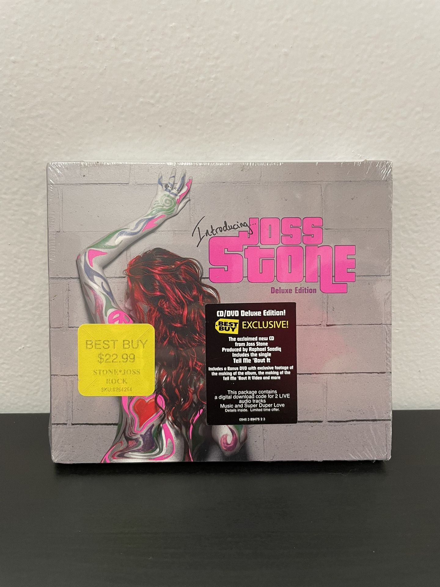 Introducing Joss Stone Deluxe Edition CD NEW Bonus DVD Best Buy Exclusive 2007