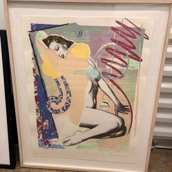 Richard Duardo Signed Monoprint (10/30) – Framed