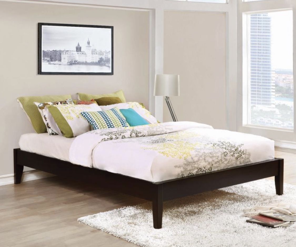 Universal Platform Bed In Cappuccino STARTING PRICE