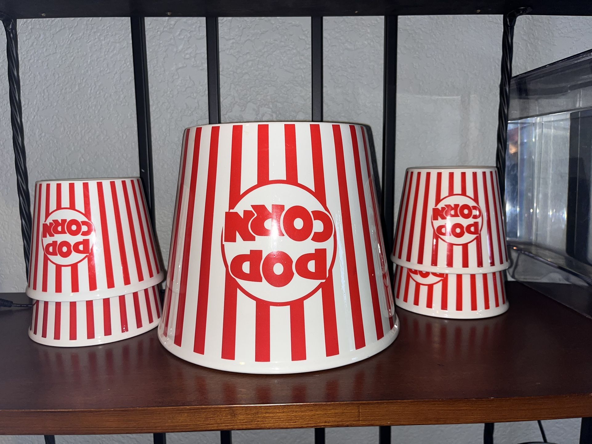 5 Piece Ceramic Popcorn Set