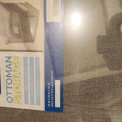 Black And Grey Ottomans 