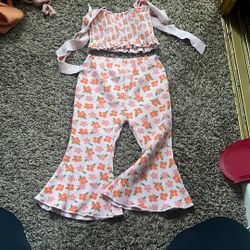 Toddler Outfit 2 Piece 100 Percent Cotton