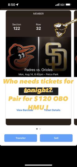 PADRES GAME 8/14/23 !!