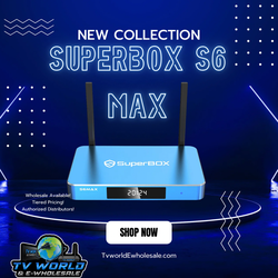 SuperBOX Super box S7 Models Max, S7 Pro, S6 Ultra, Supreme & Vsee V6 Plus, V6 Max Vsee Elite Mini, Elite Ultra 8 Authorized Wholesale distributors 