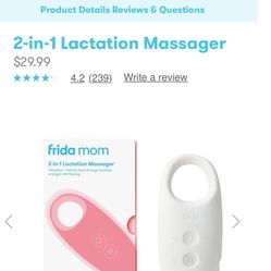 2 In 1 Lactation Massager 