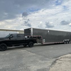 2023 Enclosed Car Hauler Gooseneck Trailer