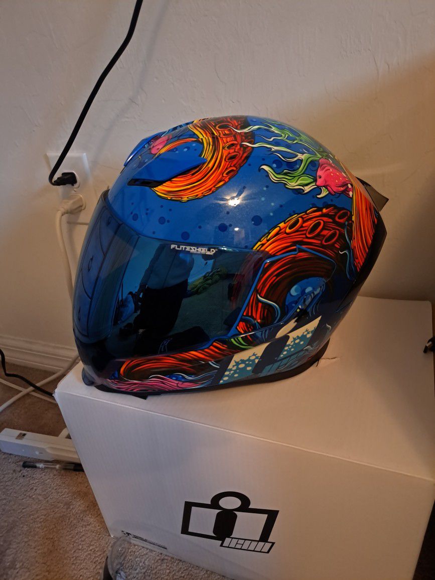 Icon Motercycle Helmet 