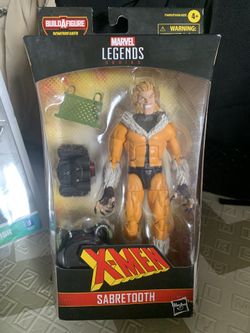 Marvel Legends Series X-Men 6" Sabretooth Action Figure Bone Breaker BAF New