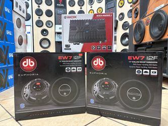 DB Drive Slim Subs + Amp Truck Bass Package - Halloween Special $450