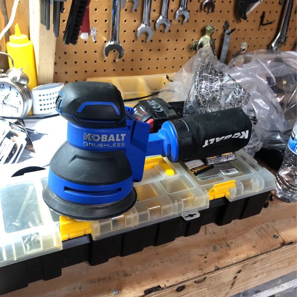kobalt 24v brushless orbital sander for Sale in Olympia, WA OfferUp