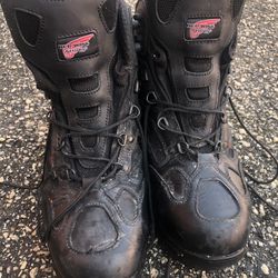Red Wing Boots 11.5 Black 