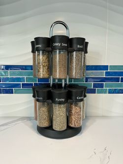 Rotating Spice Rack (or crafting carousel)