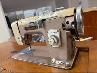Vintage Gimbels sewing machine