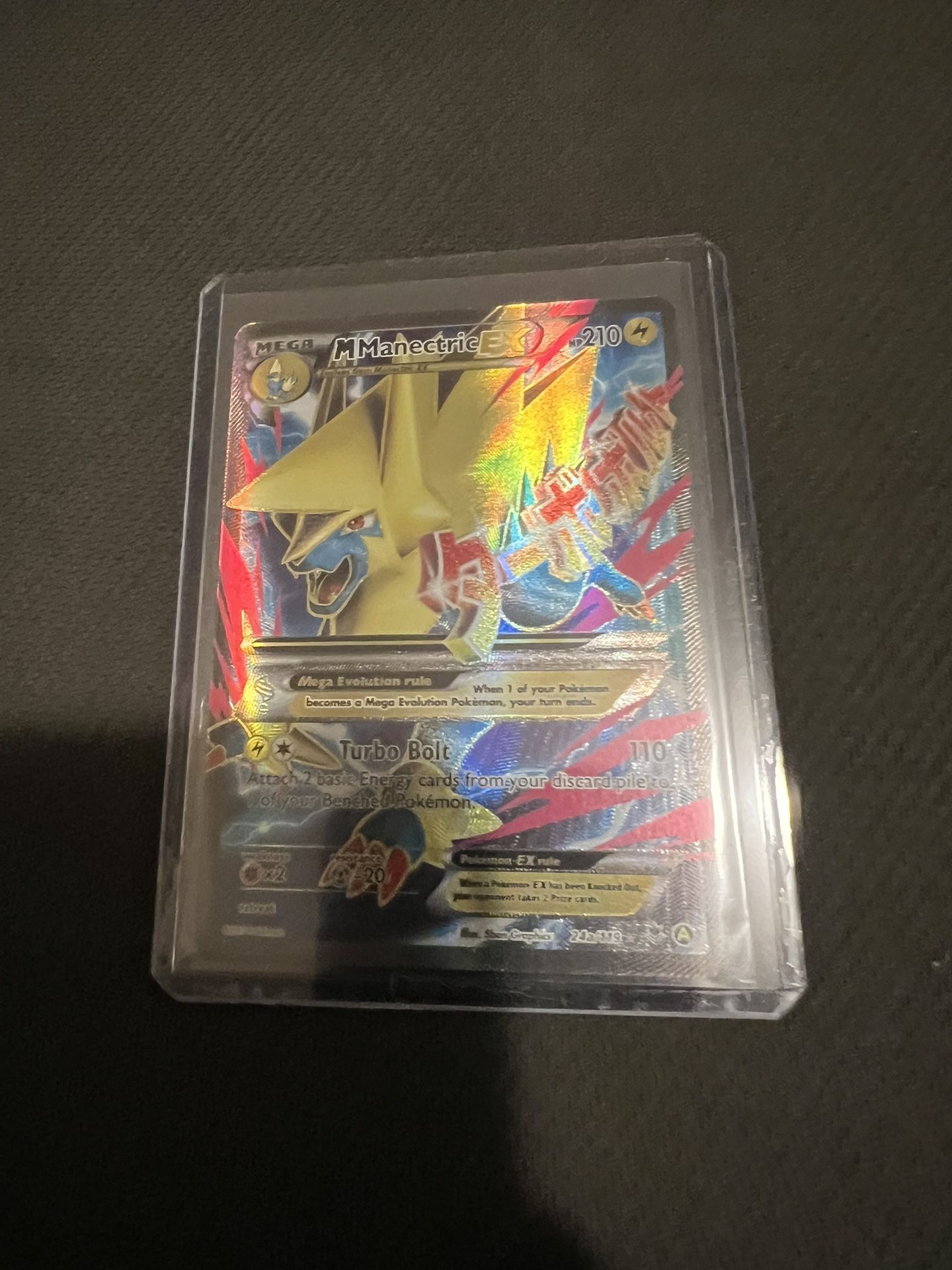 Pokemon Cards M Manectric Ex Alternate Art Promos