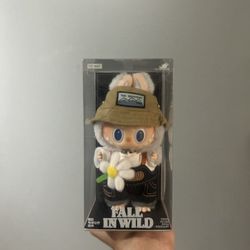 Labubu The Monster Fall In Wild Plush Doll Pendant AUTHENTIC!!
