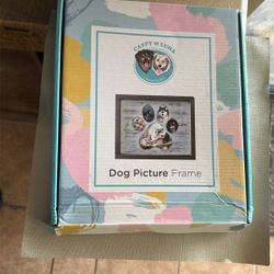 Dog photo frame