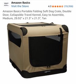 Folding Soft Dog Crate