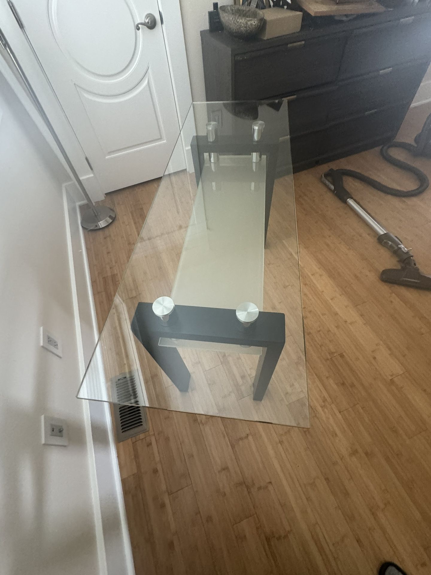 Glass Console Table