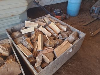 Mixed Split Firewood Chunks