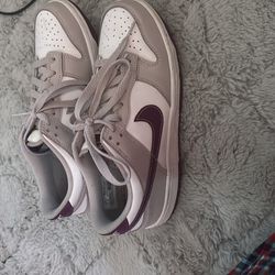 Nike dunks /viotech-platinum violet blanc/violet size 6