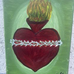 Sacred Heart Painting