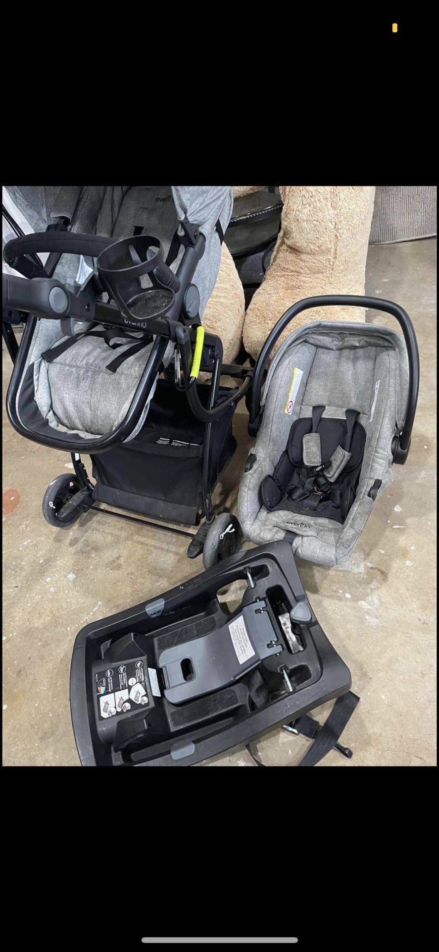 Baby Car seat And Stroller Combo 