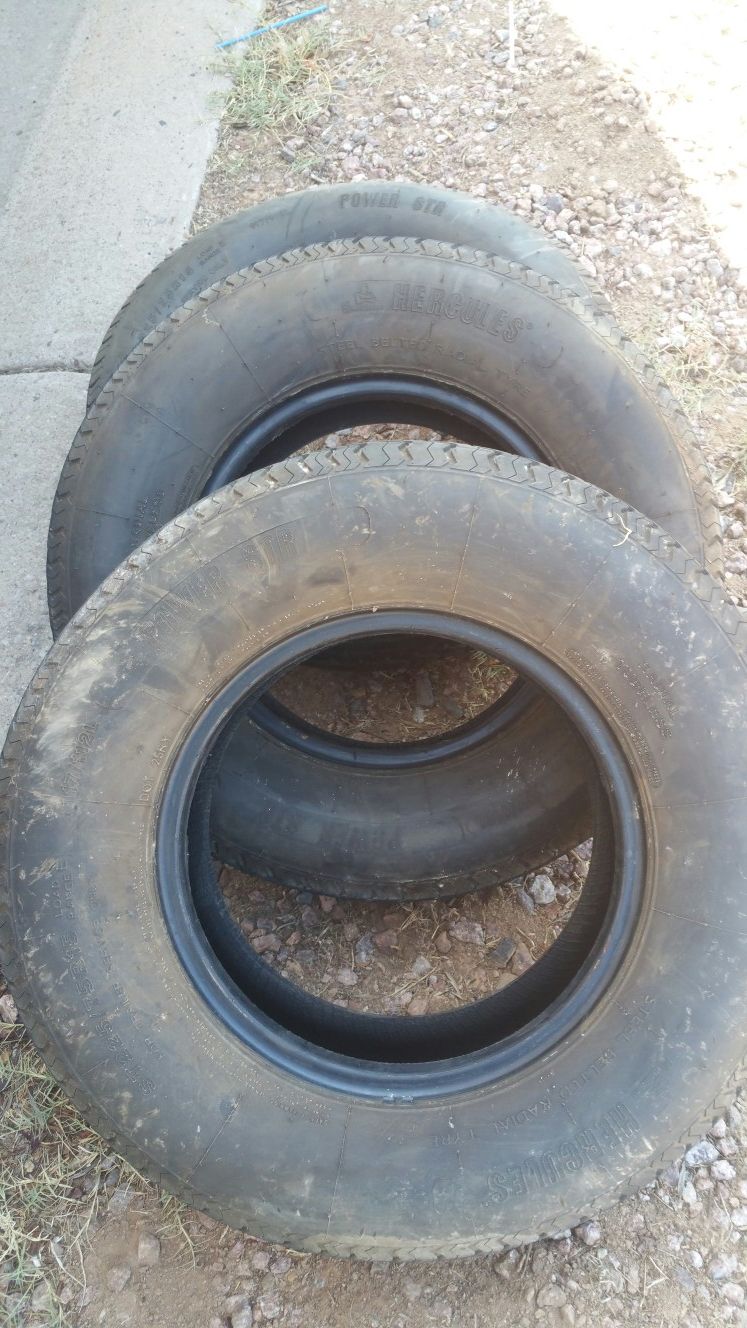 Trailer Tires 2 Only for Sale in Mesa, AZ OfferUp