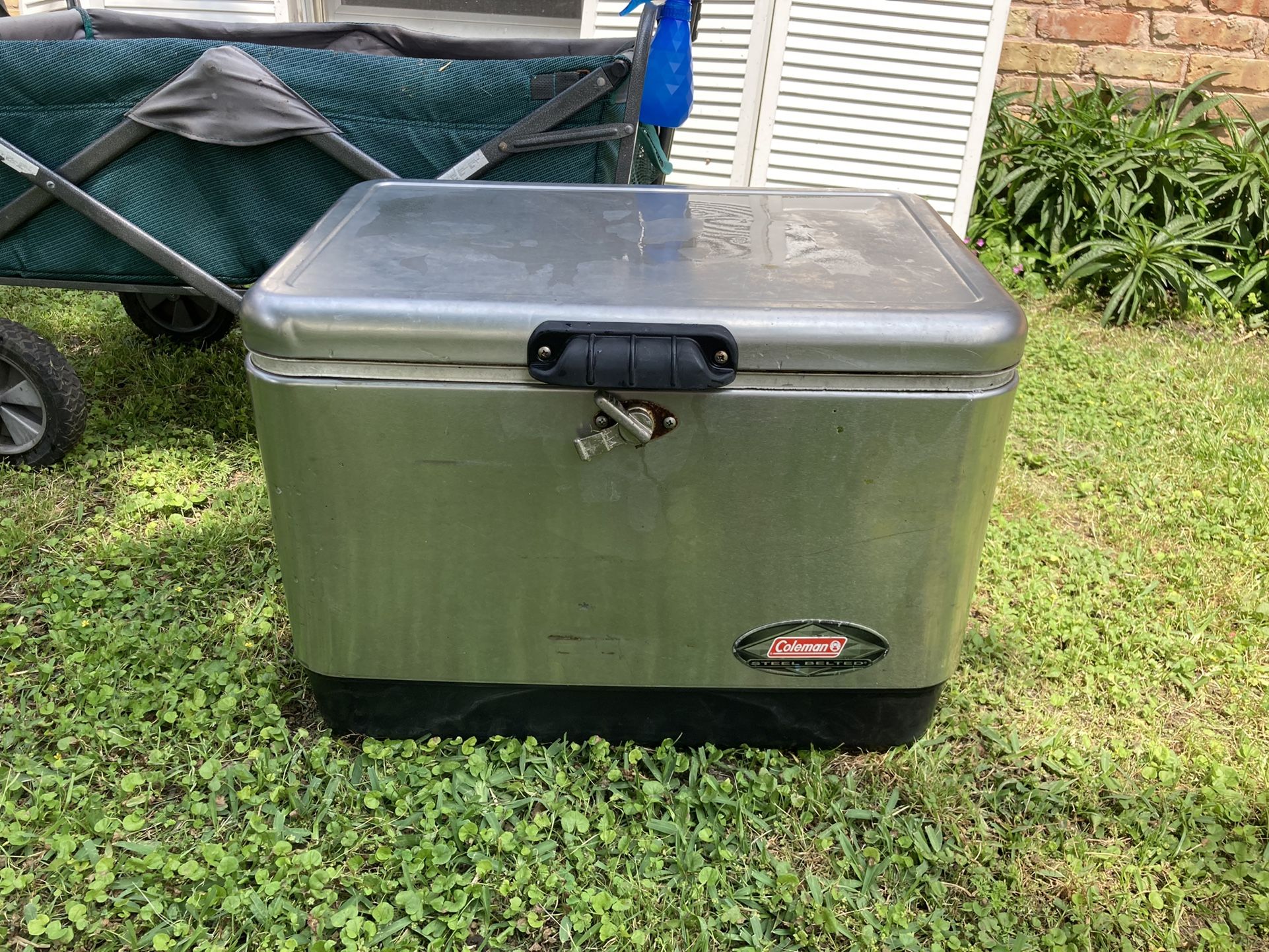 Coleman Steel Belted Cooler