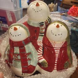 Snowman Cookie Jar