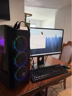 CyberPowerPC Gaming Desktop - AMD Ryzen 5 7600, Radeon RX 7000 Series, 16GB RAM