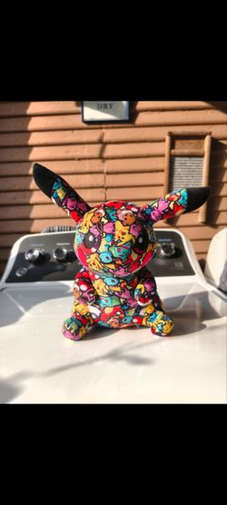 Pikachu Plush Toy All-Over Pokemon Print