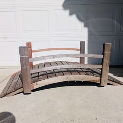 Wooden Garden Bridge 4ft