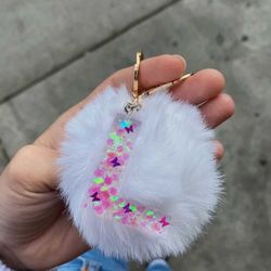Pink keychain