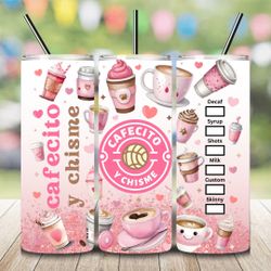 Cafecito Y Chisme 20 Oz Tumbler 