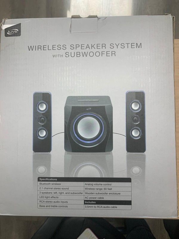 E71 iLive 5.1, 32" Home Theater System. New.