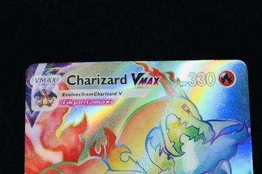 Pokemon Shiny Charizard Rainbow Vmax Card In New Condition for Sale in San  Marcos, CA - OfferUp