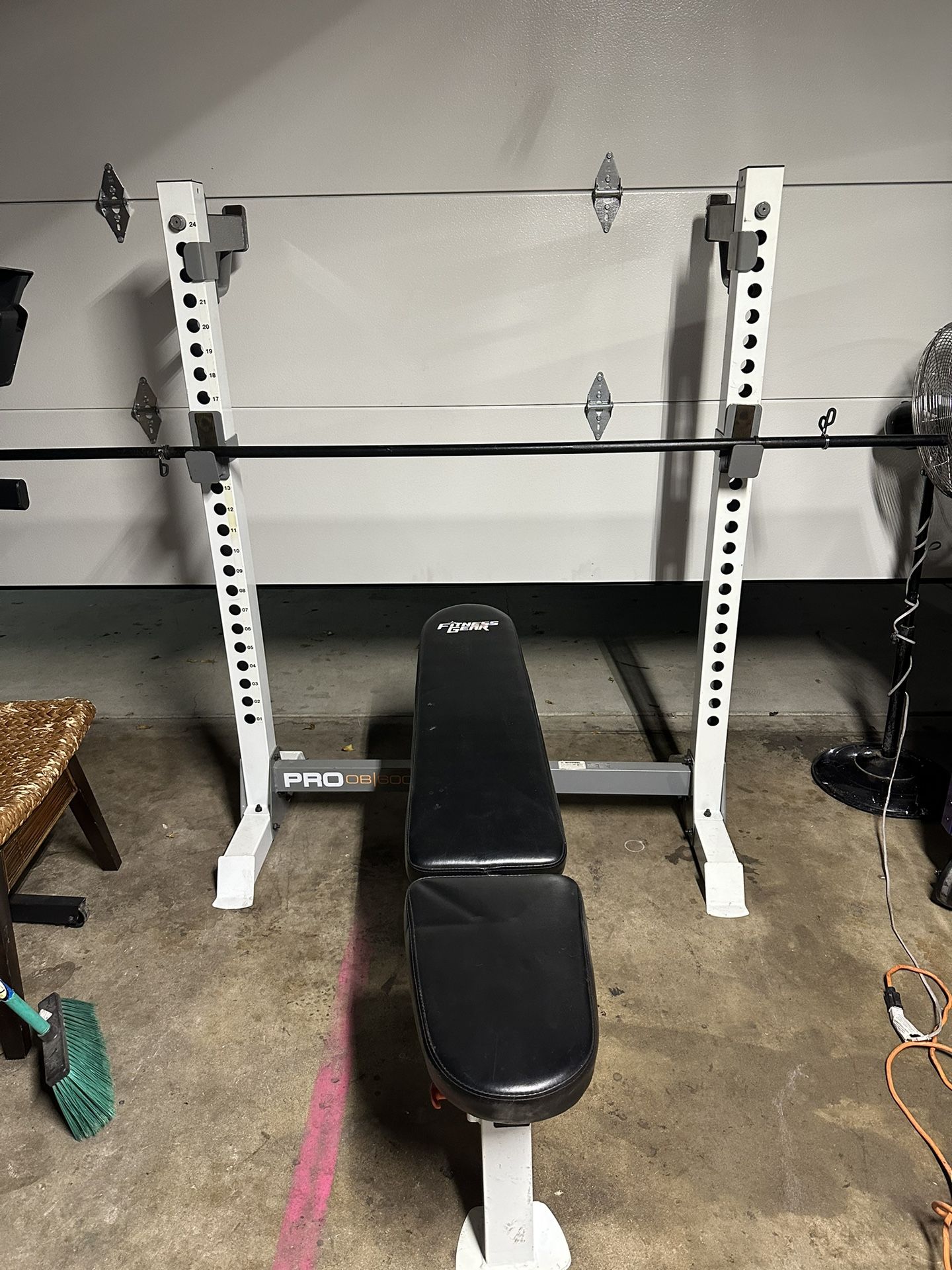 pro fitness gear bench press