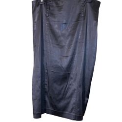 Black Pencil Skirt-Large